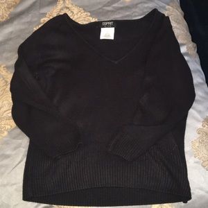 Esprit black 3/4 length sweater